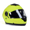 Milwaukee Helmets MPH9819DOT 'Breeze' Green Advanced Motorcycle Modular Helmet for Men and Women Biker w/ Drop Down Visor