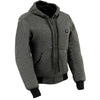 Nexgen Heat MPL2713SET Women Grey 'Heated' Front Zipper Fiery Hoodie Jacket for Outdoor Activities