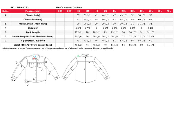 Nexgen Heat MPM1762SET Men’s Soft Shell Heated jacket - Black Standup Collar Jacket for Winter Cold Weather
