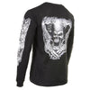 Milwaukee Leather MPMH117002 Mens 'Assassin' Double Sided Black Long Sleeve T-Shirt - 3X-Large