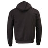 Milwaukee Leather MPMH118001 Men’s ‘Head Butt Skulls’ Black Hoodie with Zipper Closure - Large