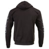 Milwaukee Leather MPMH118002 Men’s ‘Shredder Skull’ Black Hoodie with Zipper Closure - X-Large