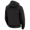 Nexgen Heat MPL2713SET Women Black 'Heated' Front Zipper Fiery Hoodie Jacket for Outdoor Activities