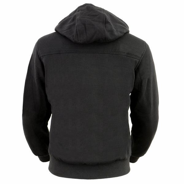 Nexgen Heat MPL2713SET Women Black 'Heated' Front Zipper Fiery Hoodie Jacket for Outdoor Activities