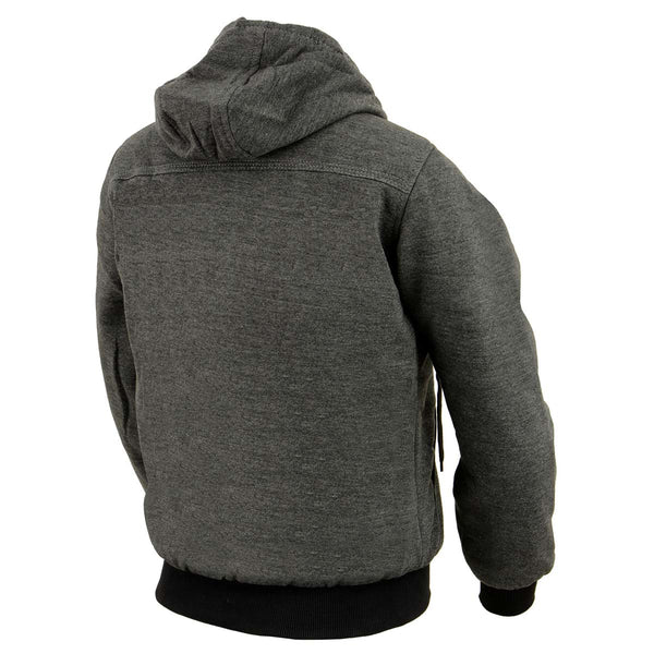 Nexgen Heat MPL2713SET Women Grey 'Heated' Front Zipper Fiery Hoodie Jacket for Outdoor Activities