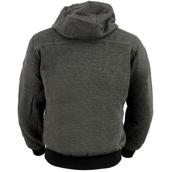 Nexgen Heat MPL2713SET Women Grey 'Heated' Front Zipper Fiery Hoodie Jacket for Outdoor Activities