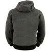 Nexgen Heat MPL2713SET Women Grey 'Heated' Front Zipper Fiery Hoodie Jacket for Outdoor Activities