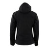 Nexgen Heat MPL2767SET Women's Black 'Heated' Soft Shell Jacket with Detachable Hood for Riding Hiking Winter Outdoor Activities