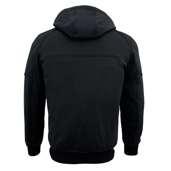 NexGen Heat Men’s Heated – Soft Shell Racing Style  Jacket, 7.4V, 3 Heat Levels, Night Visibility – Cold NXM1761SET