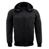 NexGen Heat Men’s Heated – Soft Shell Racing Style  Jacket, 7.4V, 3 Heat Levels, Night Visibility – Cold NXM1761SET
