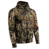 Nexgen Heat NXM1776SET Men's Camouflaged Heated Zipper Hoodies - for Outdoor Winter Cold Weather Activities
