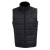 Nexgen Heat Men's NXM3301SET Puffer Black Heated Winter Vest - for Outdoor Cold Weather Activities