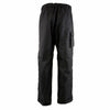 NexGen Heat MPM5715SET Men's Black 'Heated' Textile Water Resistant Over Pants (Rechargeable Battery Pack Included)