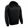 NexGen Heat Men’s Heated – Soft Shell Racing Style  Jacket, 7.4V, 3 Heat Levels, Night Visibility – Cold NXM1761SET