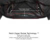 Xelement B4495 Men's Black 'Bandit' Buffalo Leather Cruiser Motorcycle Jacket with X-Armor Protection