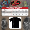 Hot Leathers GMD1080 Men's 'Ghost' Skull Double Sided White Printed T-Shirt