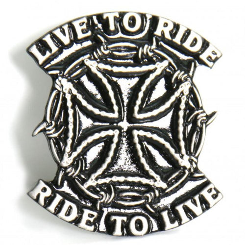 Milwaukee Leather MLP9201 Live to Ride Pin For Jackets, Vest, Hats and Clothing