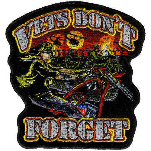 Hot Leathers PPA2760  Vets Don't Forget Patch 4