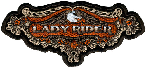 Hot Leathers PPA3980 Lace Eagle Lady Rider Patch 5