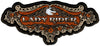 Hot Leathers PPA3980 Lace Eagle Lady Rider Patch 5" x 2"