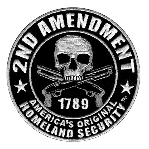 Hot Leathers PPA5957 2nd Amendment America's Original Homeland Security Embroidered 9