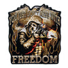 Hot Leathers PPA6367 Skull Soldier 10" x 11" Patch