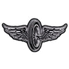Hot Leathers PPA7438 Flying Wheel 11" x 6" Patch
