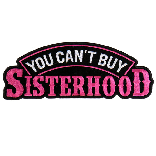 Hot Leathers PPA8615 You Can’t Buy Sisterhood Embroidered 8