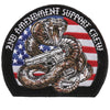 Hot Leathers PPA9173 2nd Amendment Rattle Snake 4" x 3" Patch