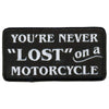 Hot Leathers Youre Never Lost 4" x 2" Patch PPL9360