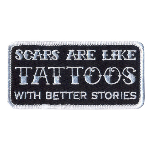 Hot Leathers Scars Are Like Tattoos Patch PPL9450