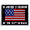 Hot Leathers PPL9615 If You’re Offended 4"x 4" Patch