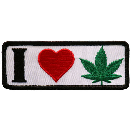 Hot Leathers PPL9684 I Heart Weed 4