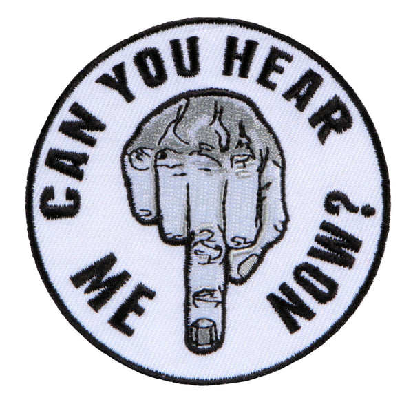 Hot Leathers Can You Hear Me Now Patch PPL9753