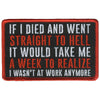 Hot Leathers PPL9798 Week To Realize 4"x 3" Patch