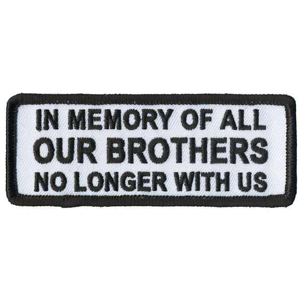 Hot Leathers PPL9813 In Memory of 4"x 2" Patch