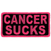 Hot Leathers PPL9814 Cancer Sucks 4"x 2" Pink Patch