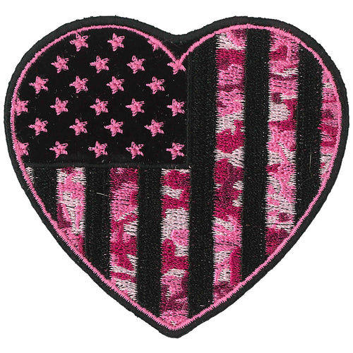 Hot Leathers PPQ1060 Camo Heart 3