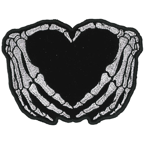 Hot Leathers PPQ1410 Skeleton Heart 3.5