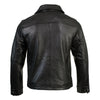 Boston Harbour 2.0 Men's Black New Zealand Lamb Leather Fashion Car Coat Jacket SFM1898