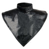 Milwaukee Leather SH166 Unisex Premium Leather Neck Warmer with Fleece Liner