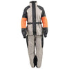 NexGen SH2217 Men's Orange and Silver Oxford Water-Resistant Rain Suit