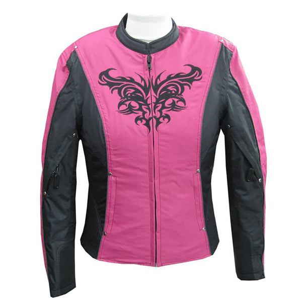 NexGen SH2367 Women's Turquoise and Fuchsia Textile Jacket with