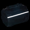 Milwaukee Leather SH608 Medium Black Textile Motorcycle Roll Bag with Reflective Material