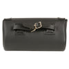 Milwaukee Leather SH61401 Black Medium Motorcycle Windshield PVC Tool Bag with Self FastenerClosure