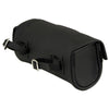 Milwaukee Leather SH621 Black PVC Motorcycle Tool Bag with Self FastenerClosure