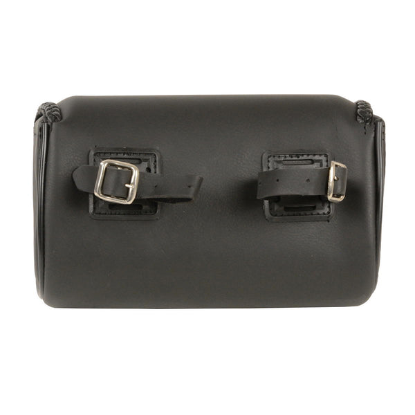 Milwaukee Performance SH627B01 Black PVC Small Braided Motorcycle Tool Bag with Self FastenerClosure