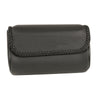 Milwaukee Performance SH627B01 Black PVC Small Braided Motorcycle Tool Bag with Self FastenerClosure