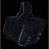 Milwaukee Performance SH66501ZB Black Medium Braided Zip Off PVC Throw Over Saddlebags