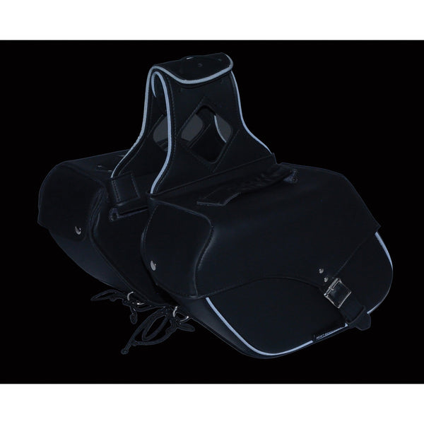 Milwaukee Performance SH66801ZB Medium Zip-Off Single Strap PVC Throw Over Saddlebags